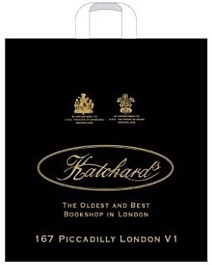 Петлевая ручка пакет 30х33+3см 90мкм Хатчард чёрный Артпласт 50/500 Россия