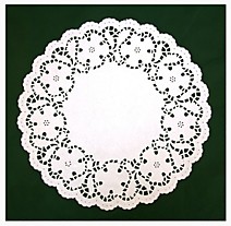 Салфетки ажурные D24см /250 Россия