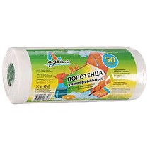 Салфетки в рулоне Идеал нетканый материал 50шт/рул /20 Россия
